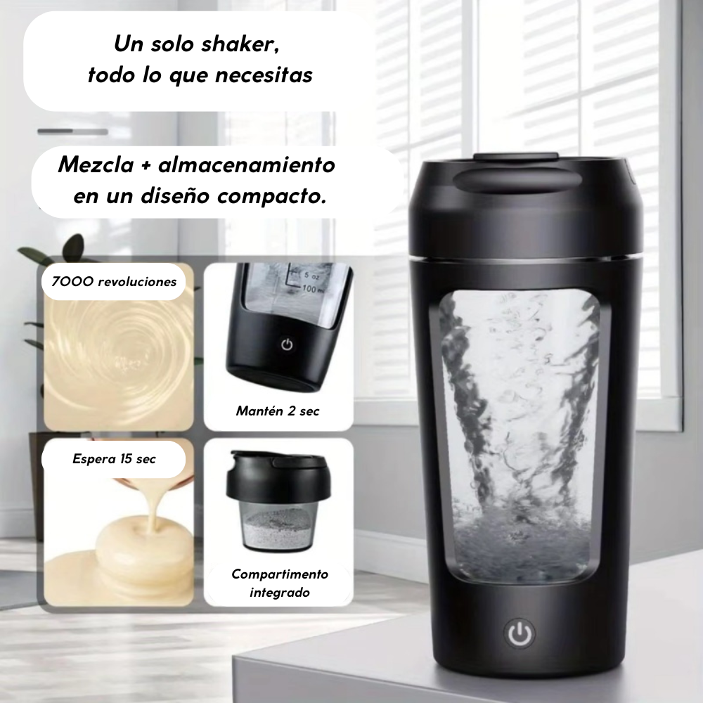 Shaker eléctrico portátil